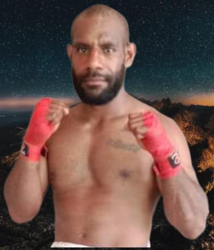 Daniel Bruno, 70kg fighter from Papua New Guinea