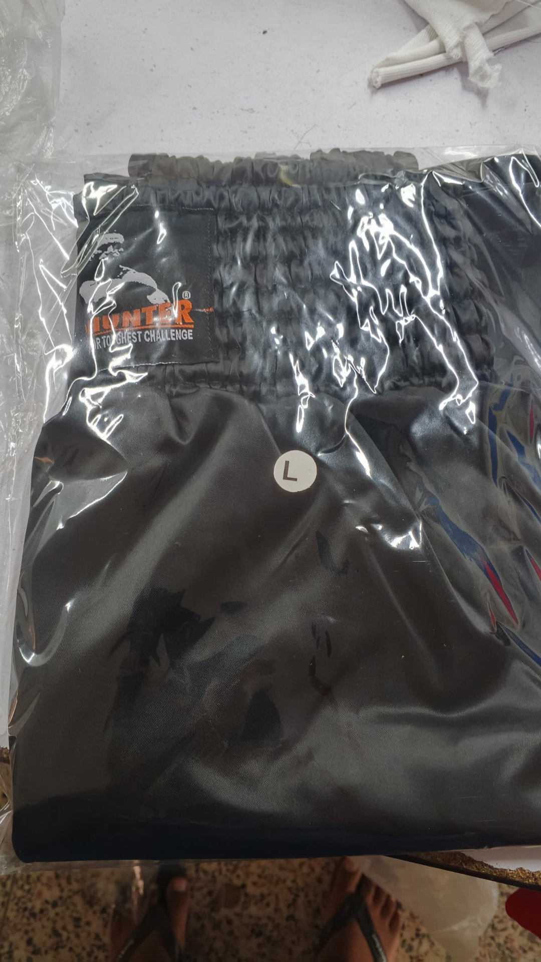 Headhunter Fight Shorts — Black